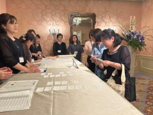 2024総会・同窓生の集い受付の模様